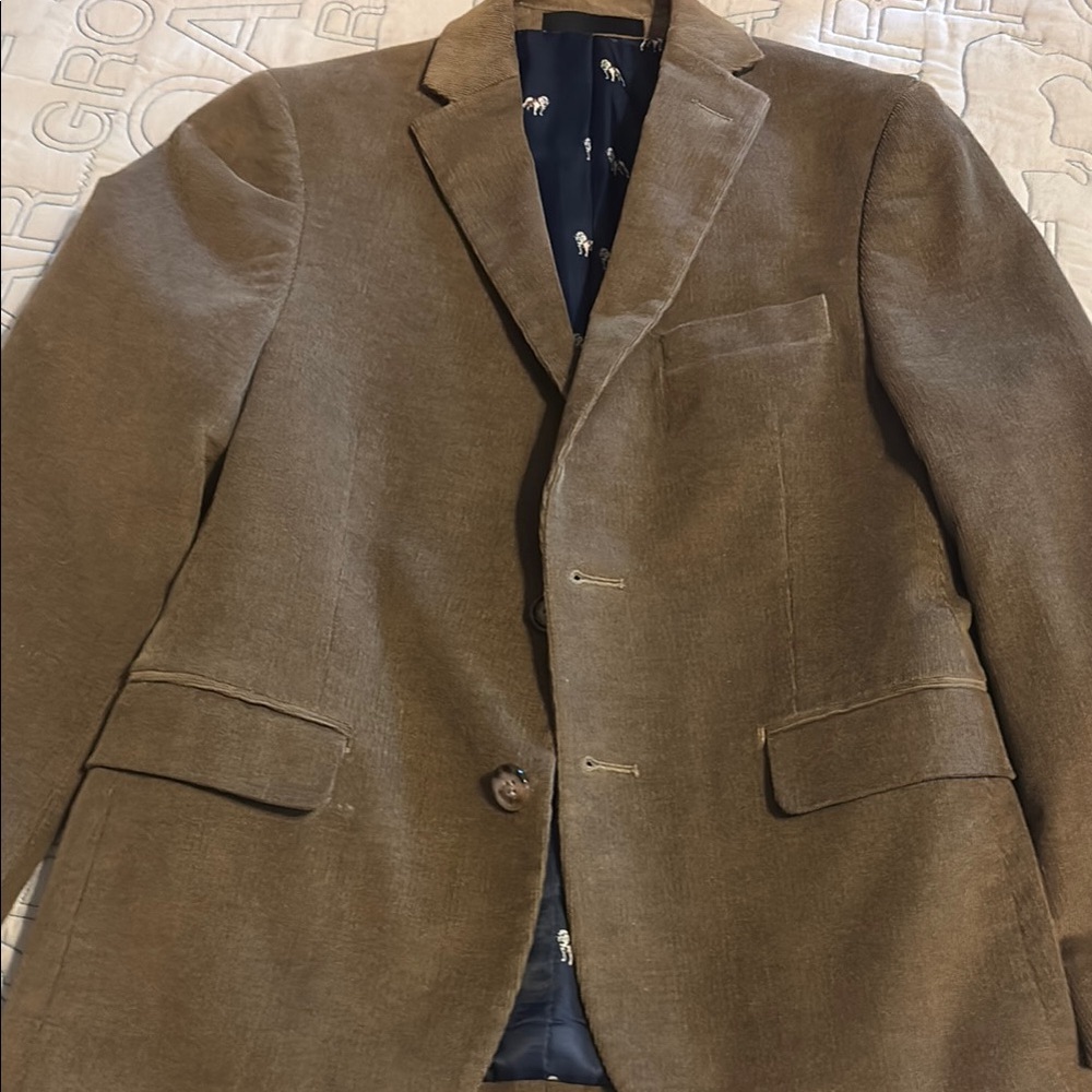 Boy’s Corduroy Brown Blazer by Ralph Lauren